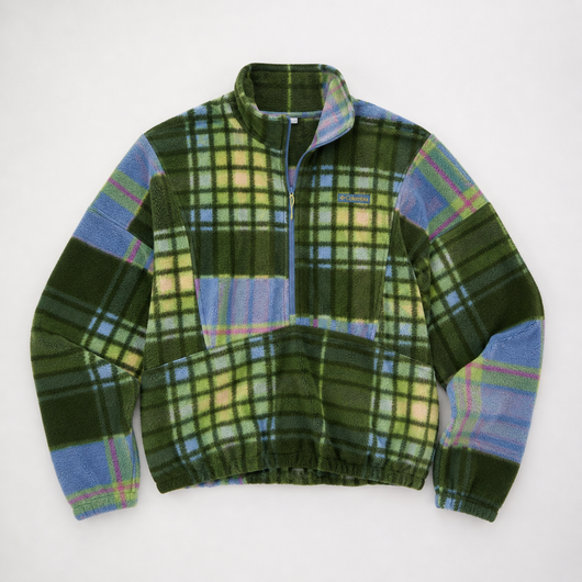 Gingham Fleece