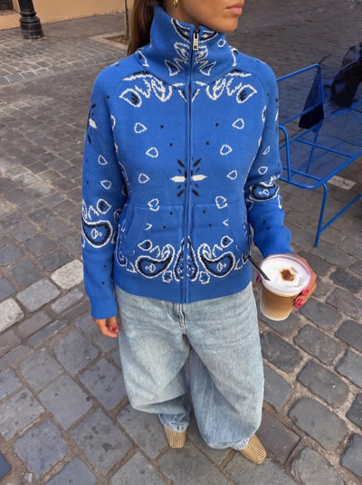 Bandana Cardigan